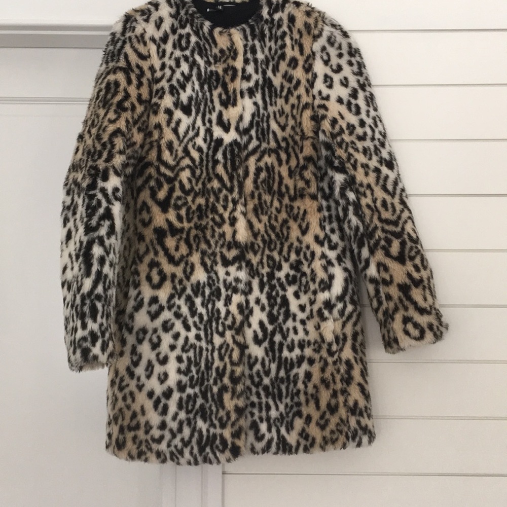 Cheetah fur coat